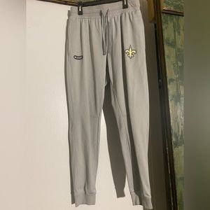 Under Armor NFL Combine joggers Saints